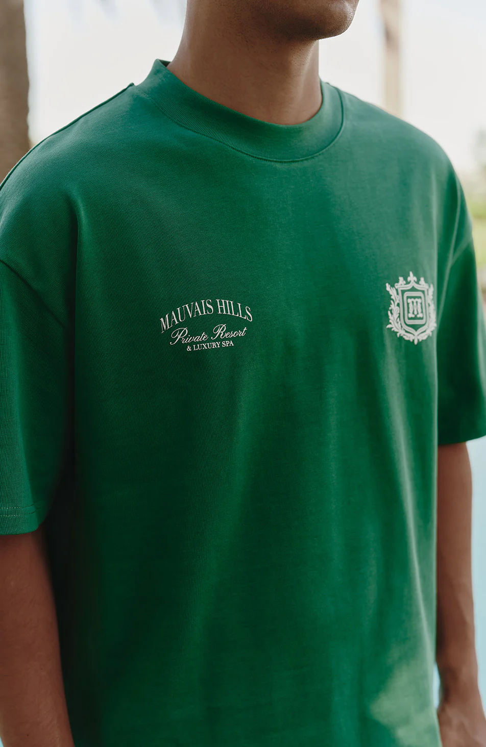 Hills Crest Graphic T-shirt in Green - Image 6