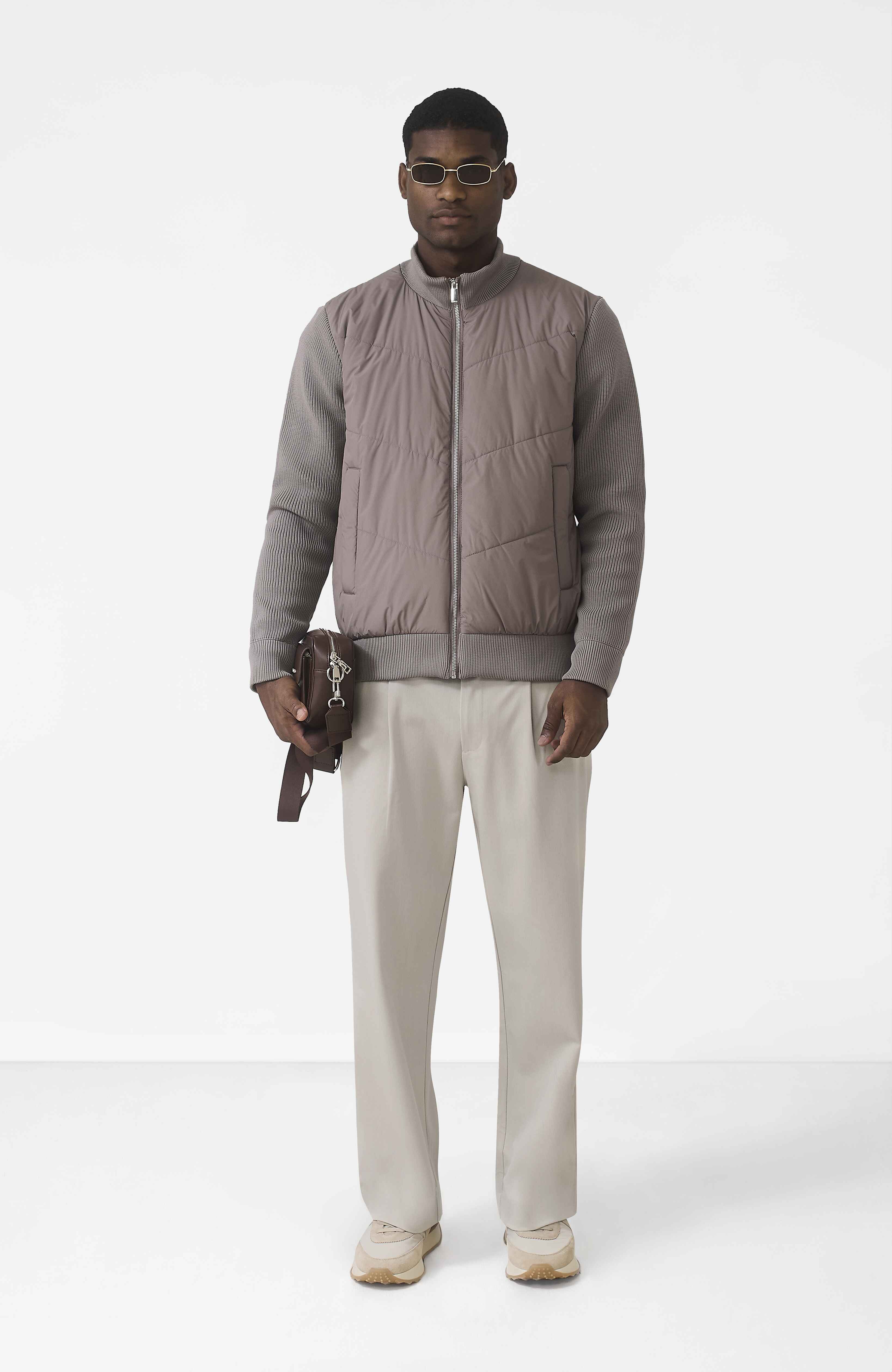 Lamarck Slim Jacket in Stone - Image 2