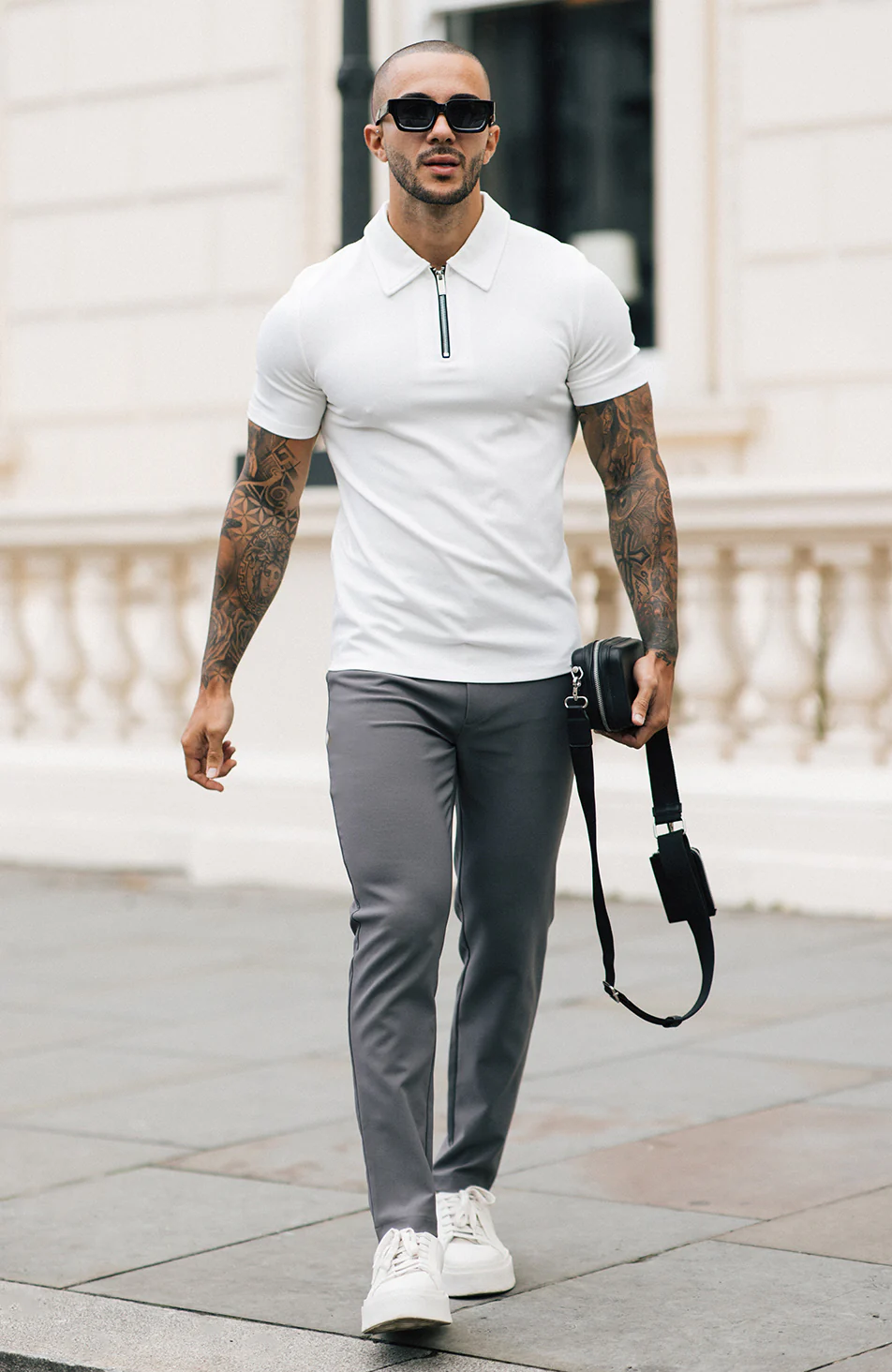Signature Hybrid Trousers in Grey - Image 2
