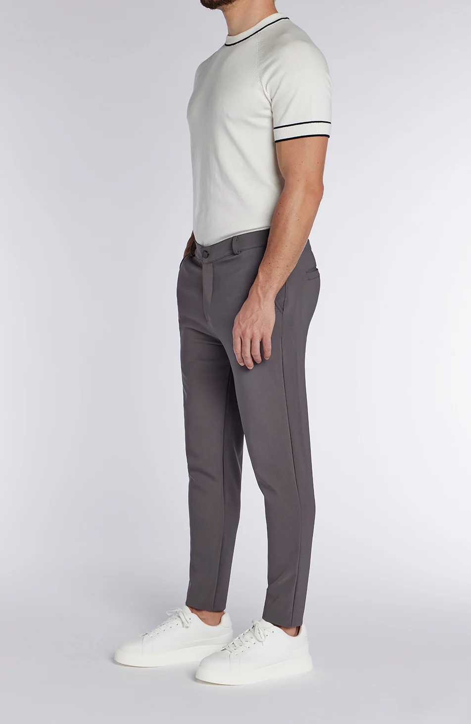 Signature Hybrid Trousers in Grey - Image 5