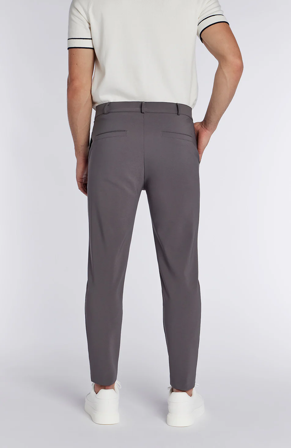 Signature Hybrid Trousers in Grey - Image 7