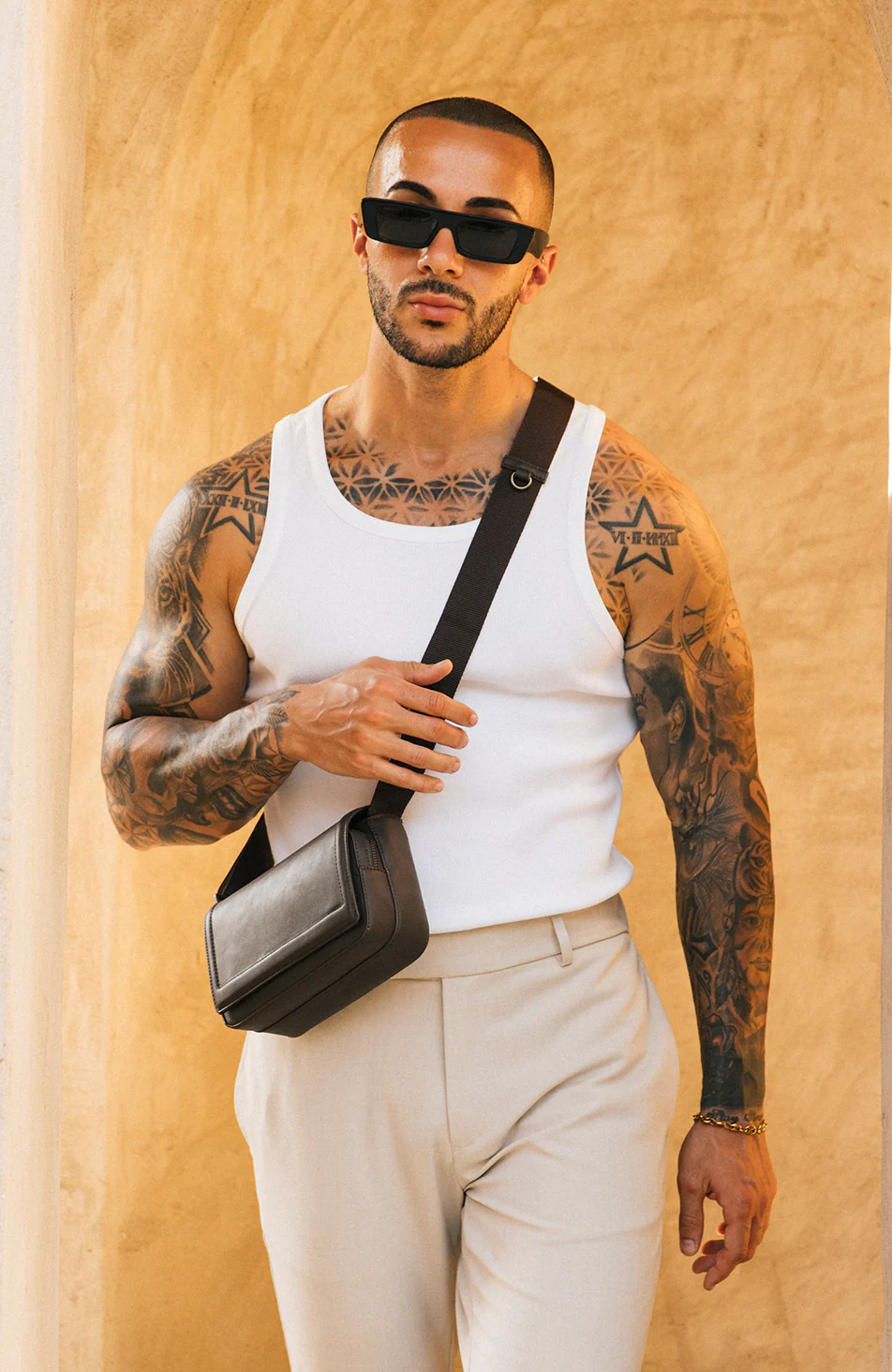 Signature Vest in White