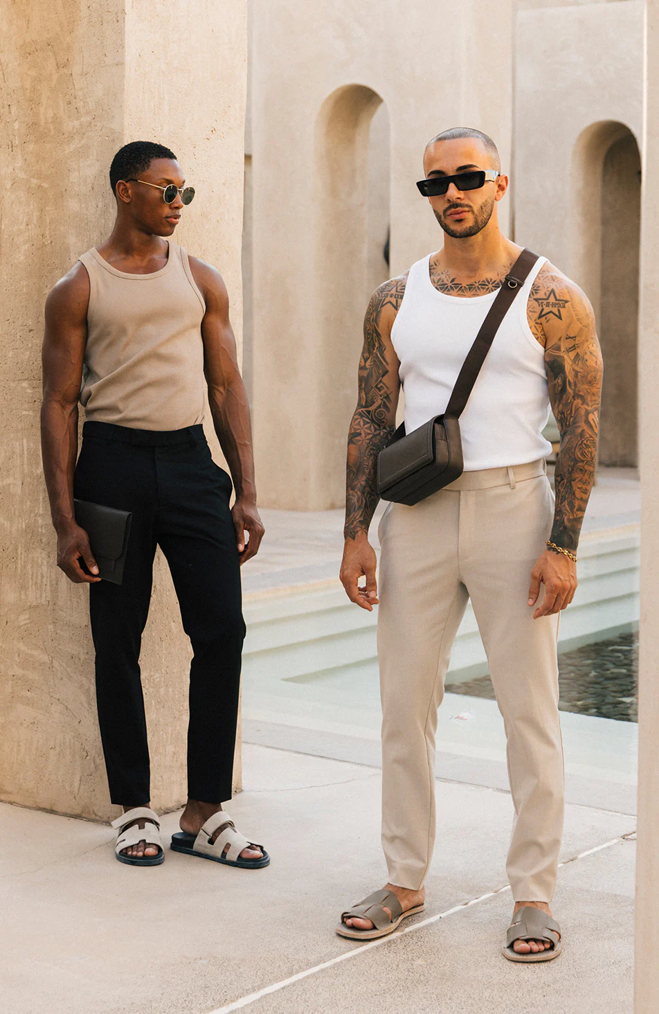 Signature Vest in White - Image 4