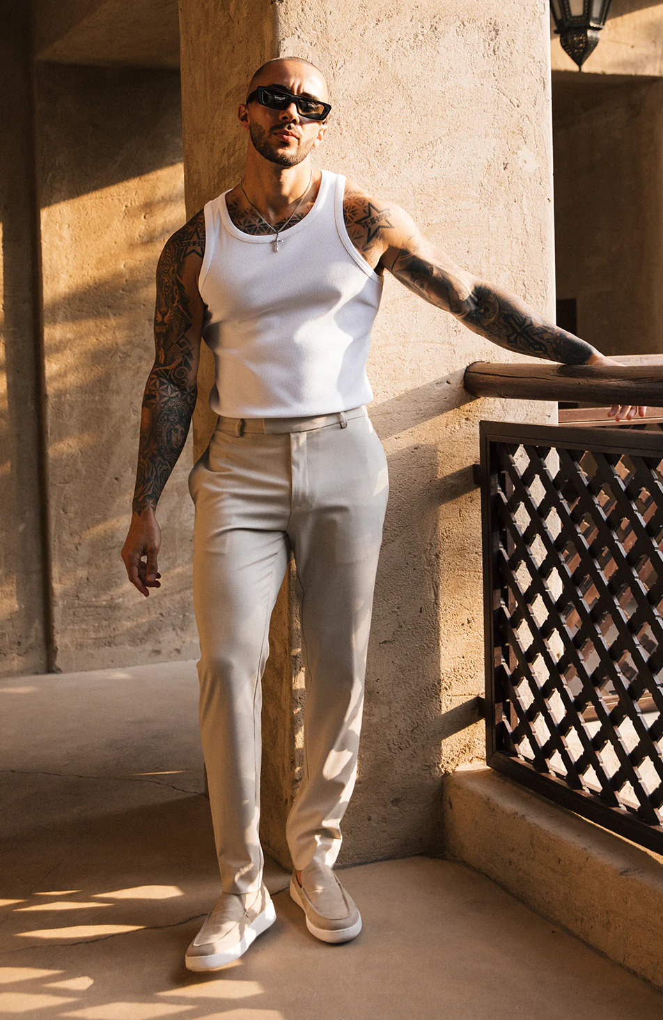 Signature Vest In White - Image 2